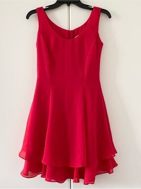 Vintage Payam Tiered Mini Cocktail Dress